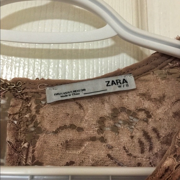 Zara Lacey top - Picture 2 of 4